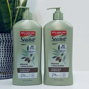 Suave Professionals Moisturizing Conditioner Almond + Shea Butter 18 Fl Oz (2)